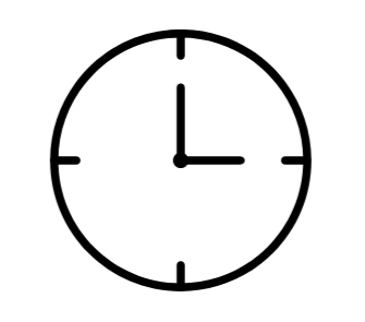 Clock icon - immediate availability