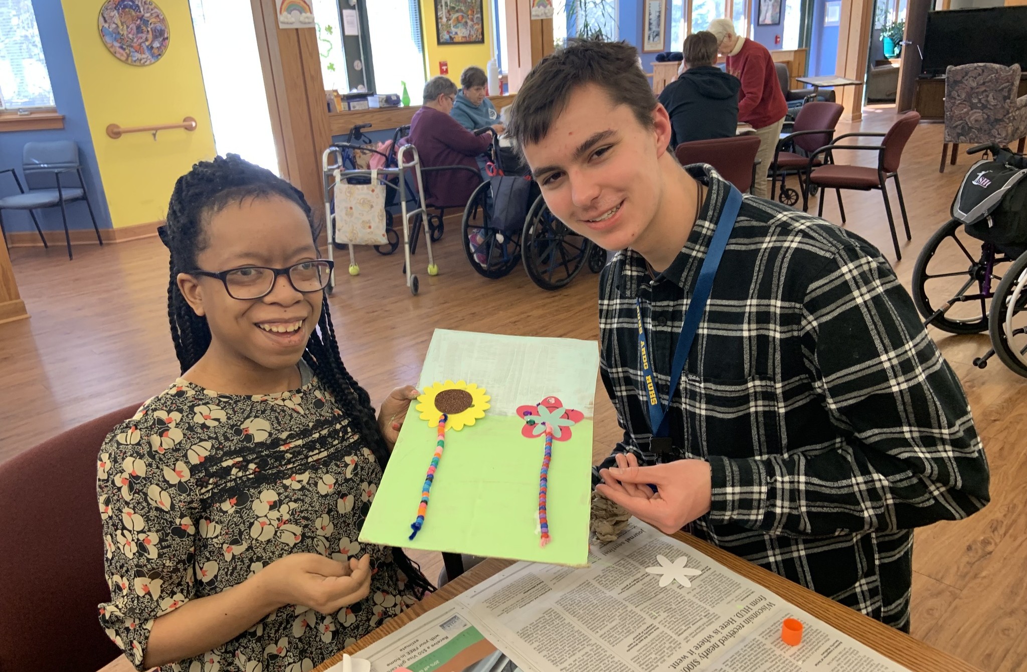 Volunteer at the Adult Day Center